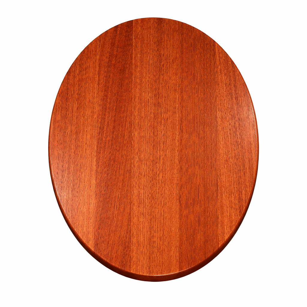 Ovular Mahogany Table Top
