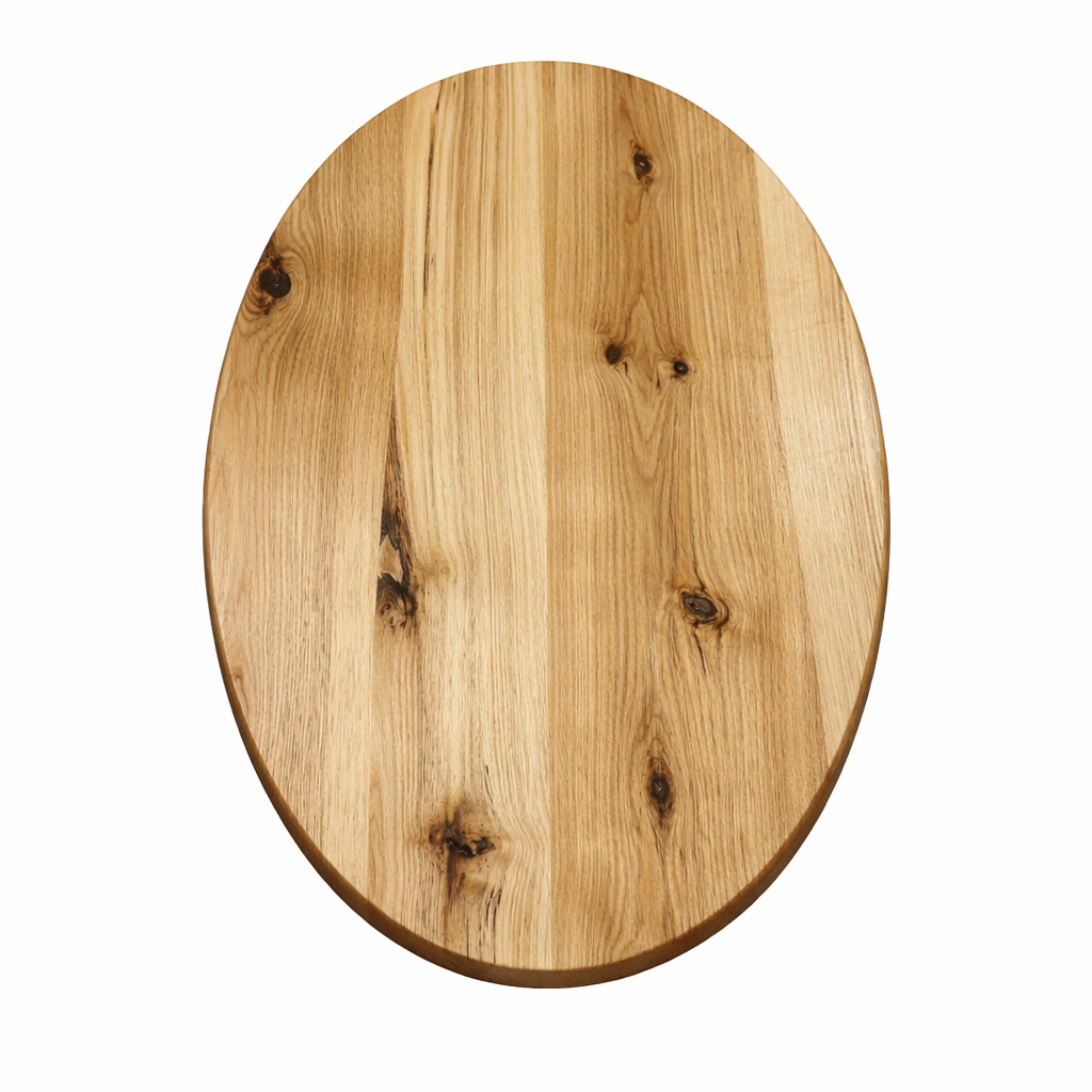 Ovular Hickory Table Top