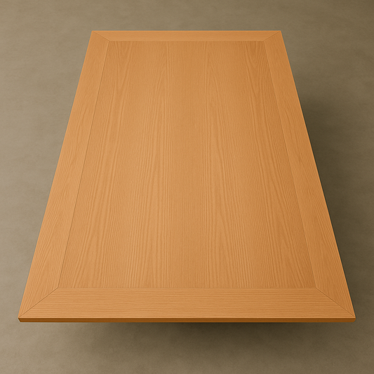 Red oak Pool table dining conversion