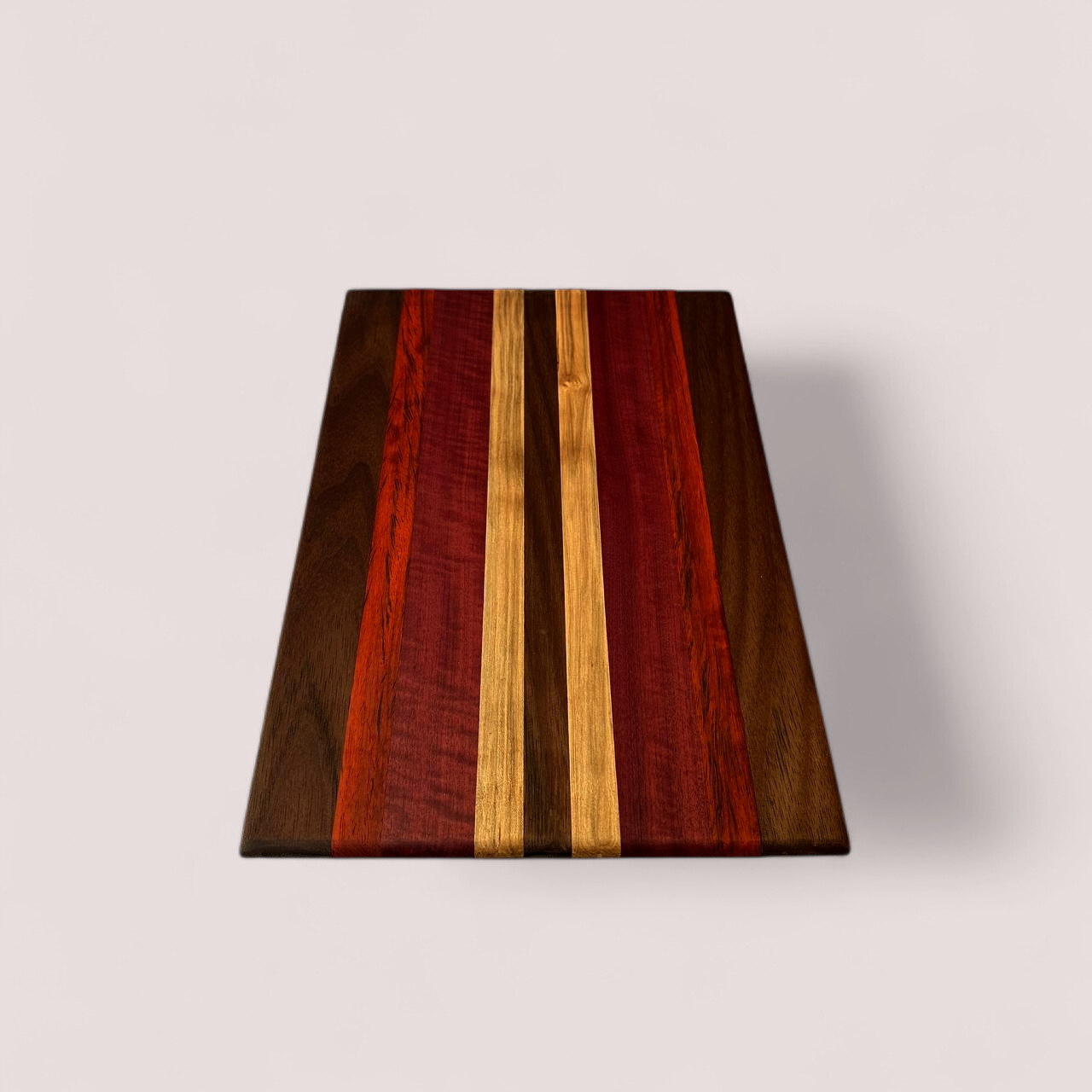 Premium exotic hardwood cutting board