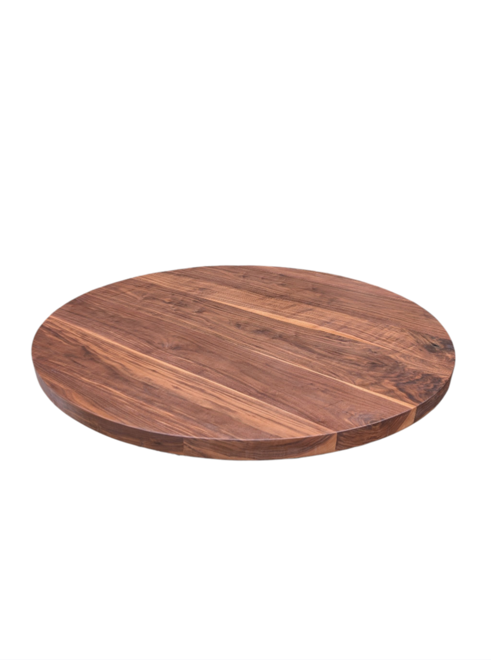 Modern walnut dining table