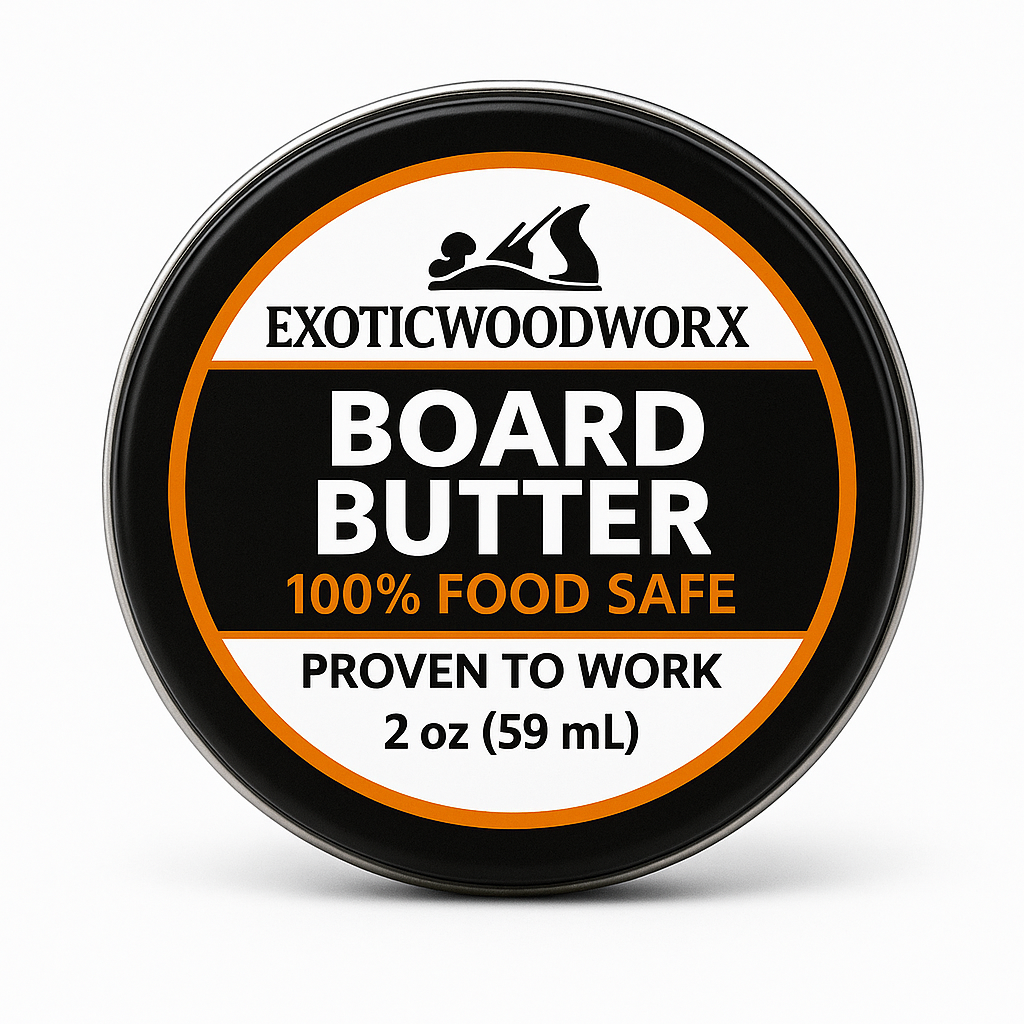 Premium cutting board butter