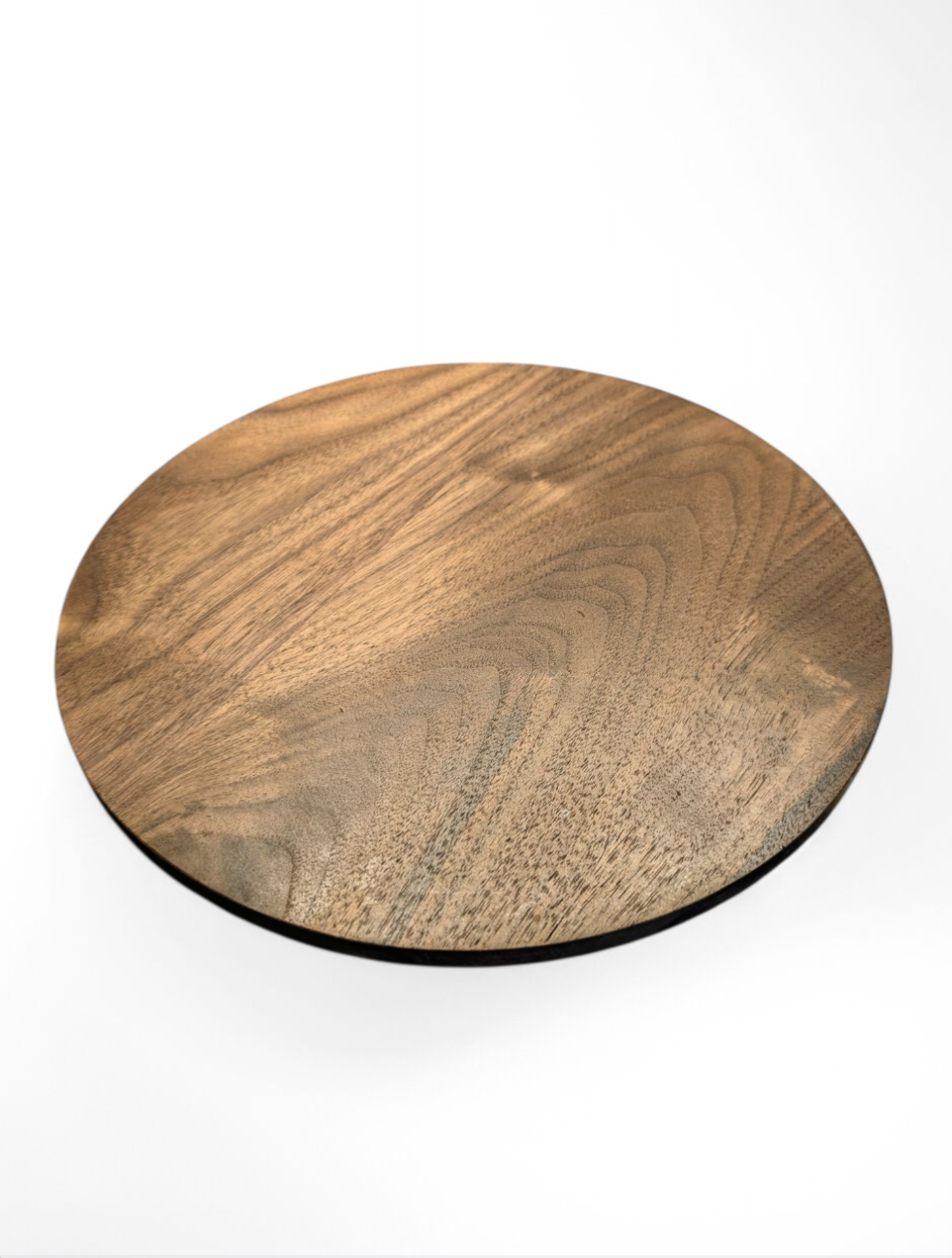 Premium handmade custom walnut round table tops