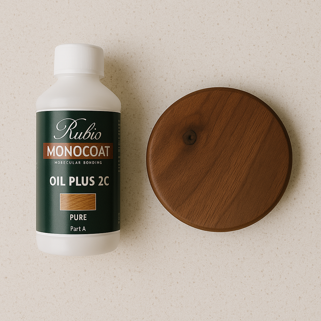 Premium handmade walnut drinks coaster