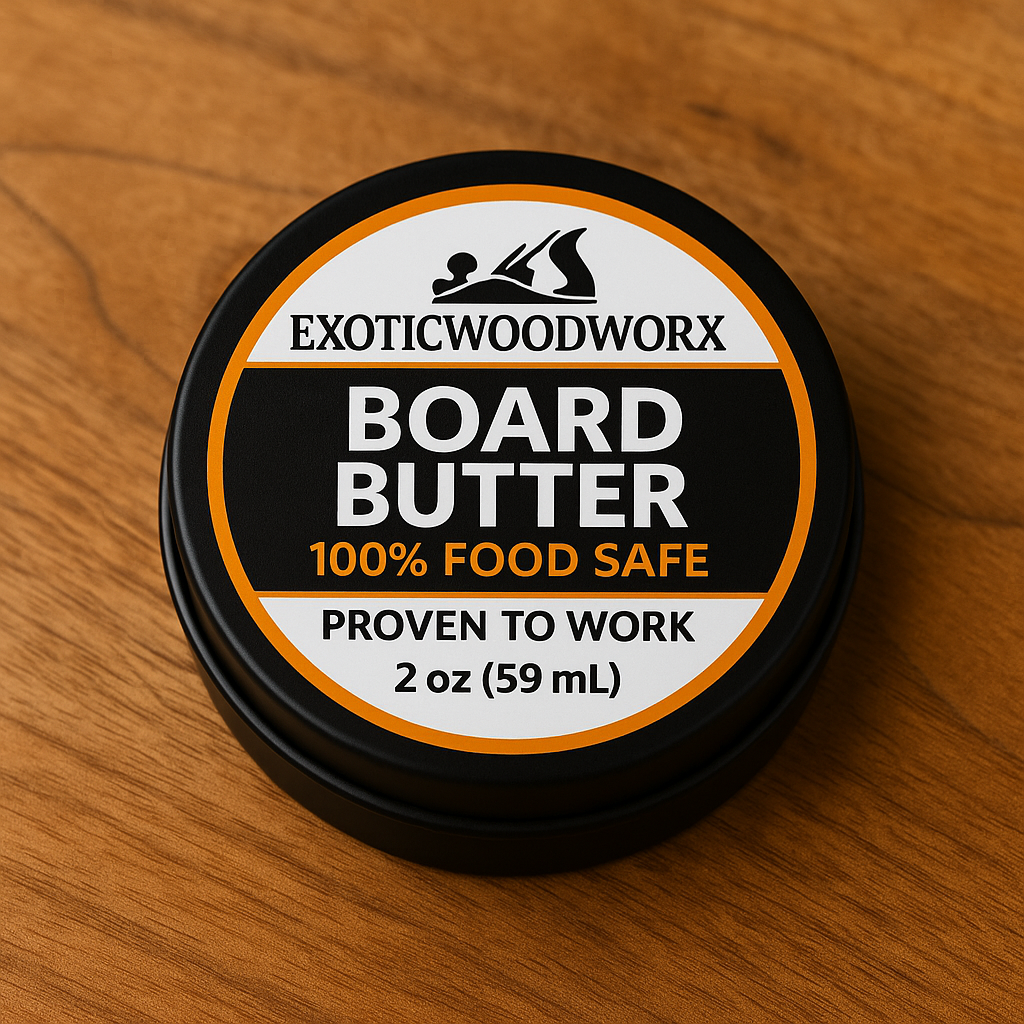 Premium cutting board butter