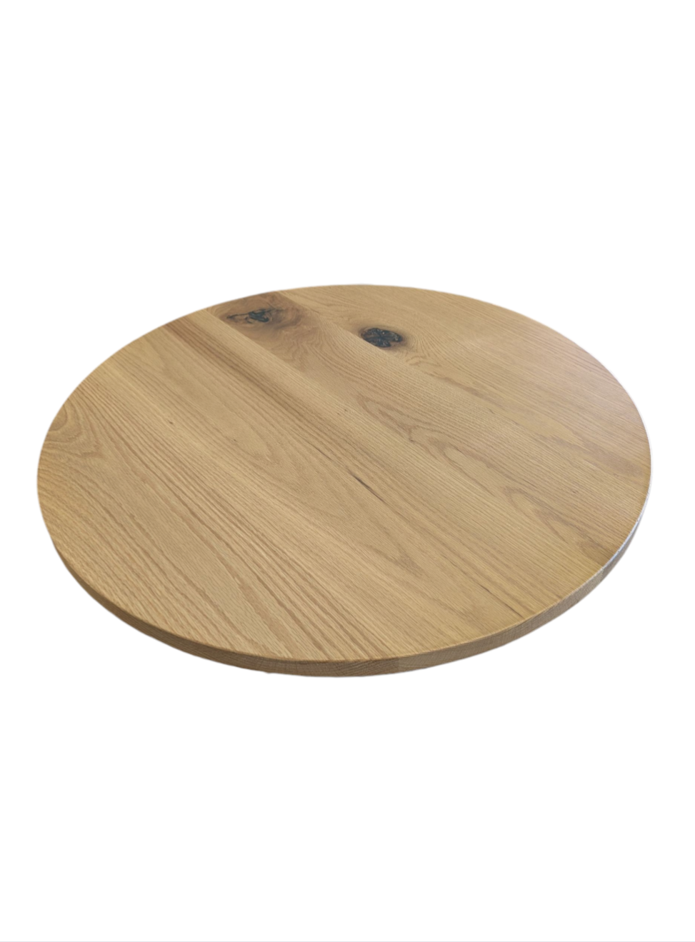 Premium white oak round table top