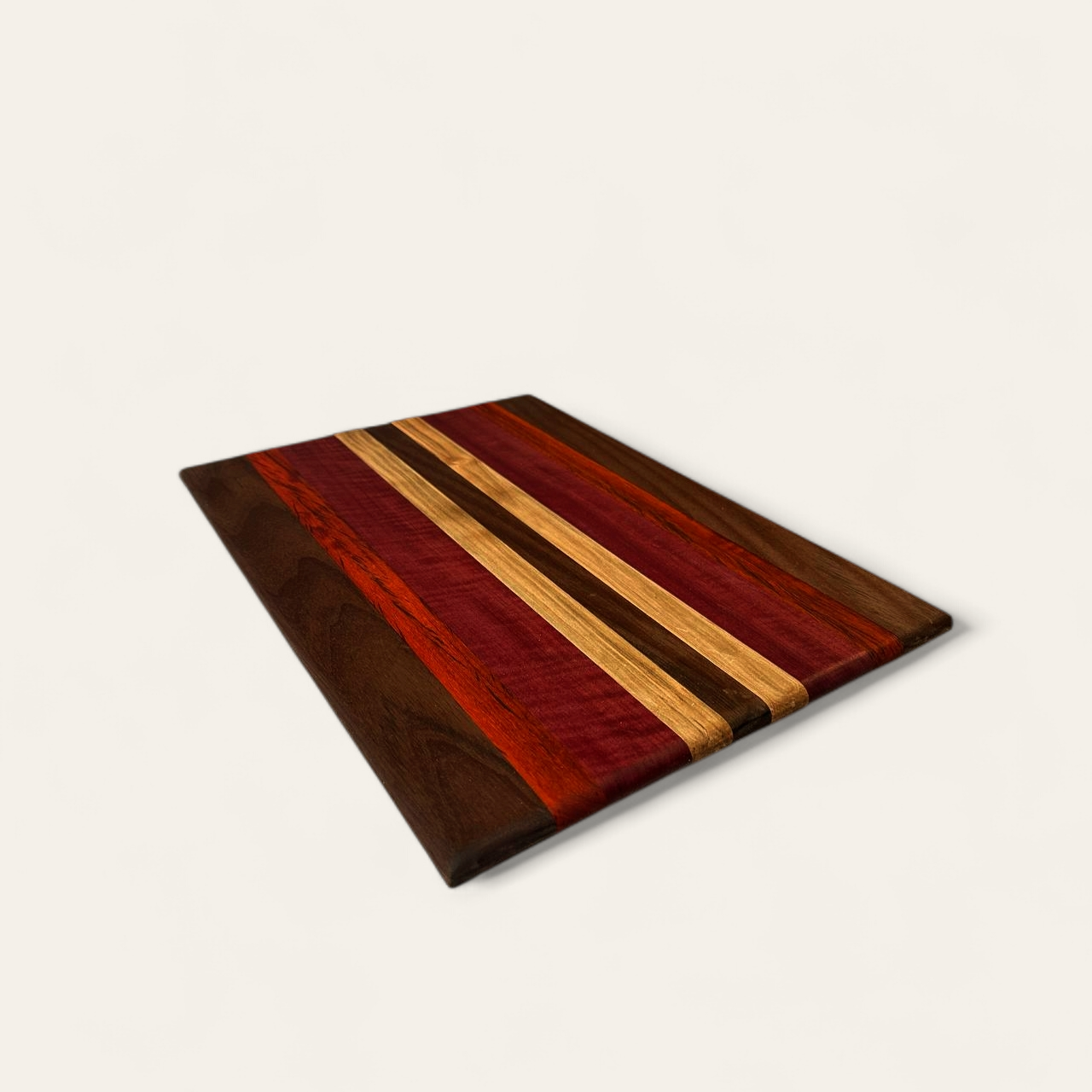 Premium exotic hardwood cutting board