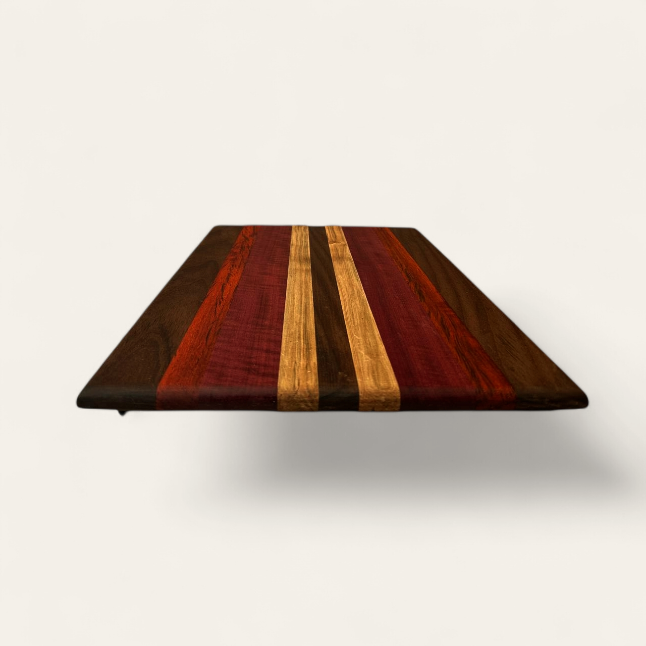 Premium exotic hardwood cutting board