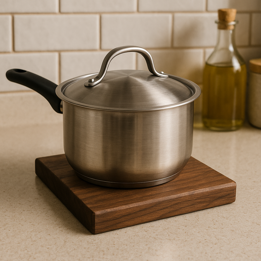 Walnut kitchen coaster