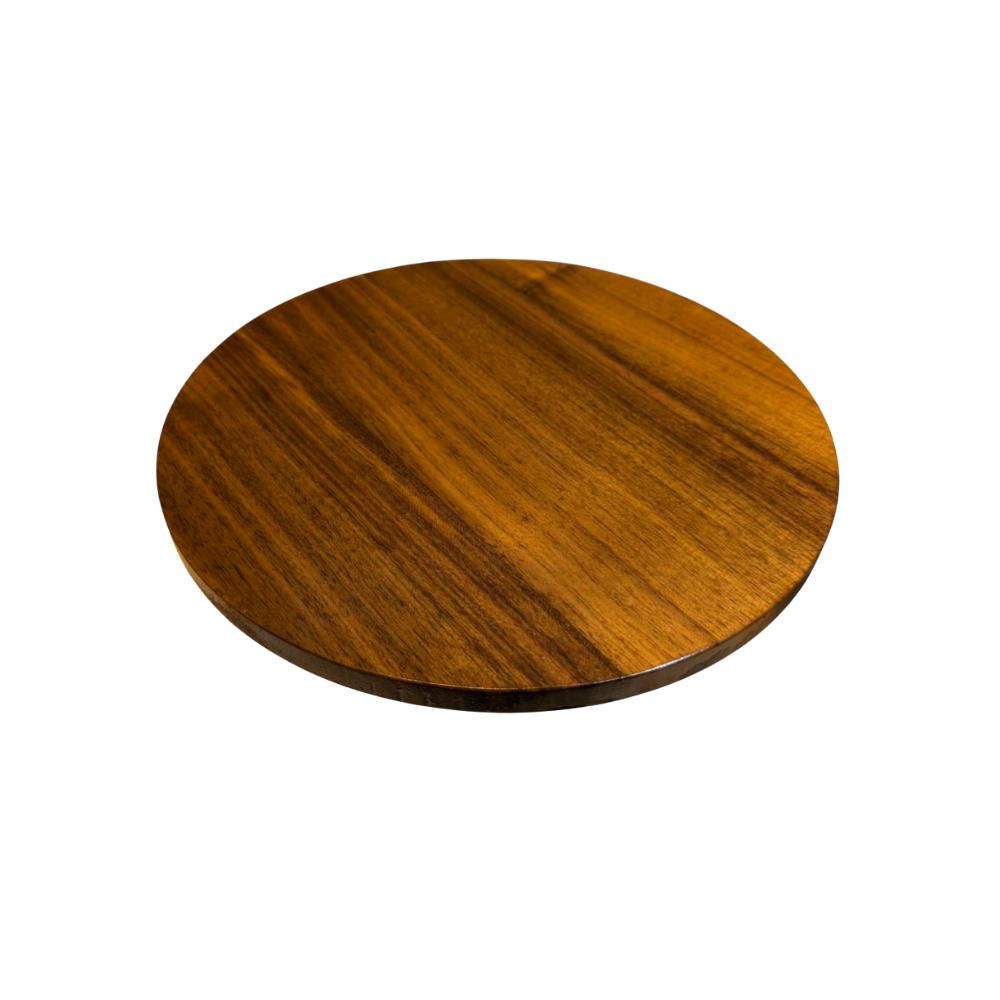 Round Walnut Table Top