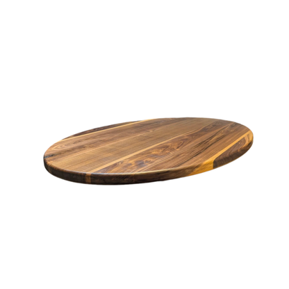 Ovular Walnut Table Top