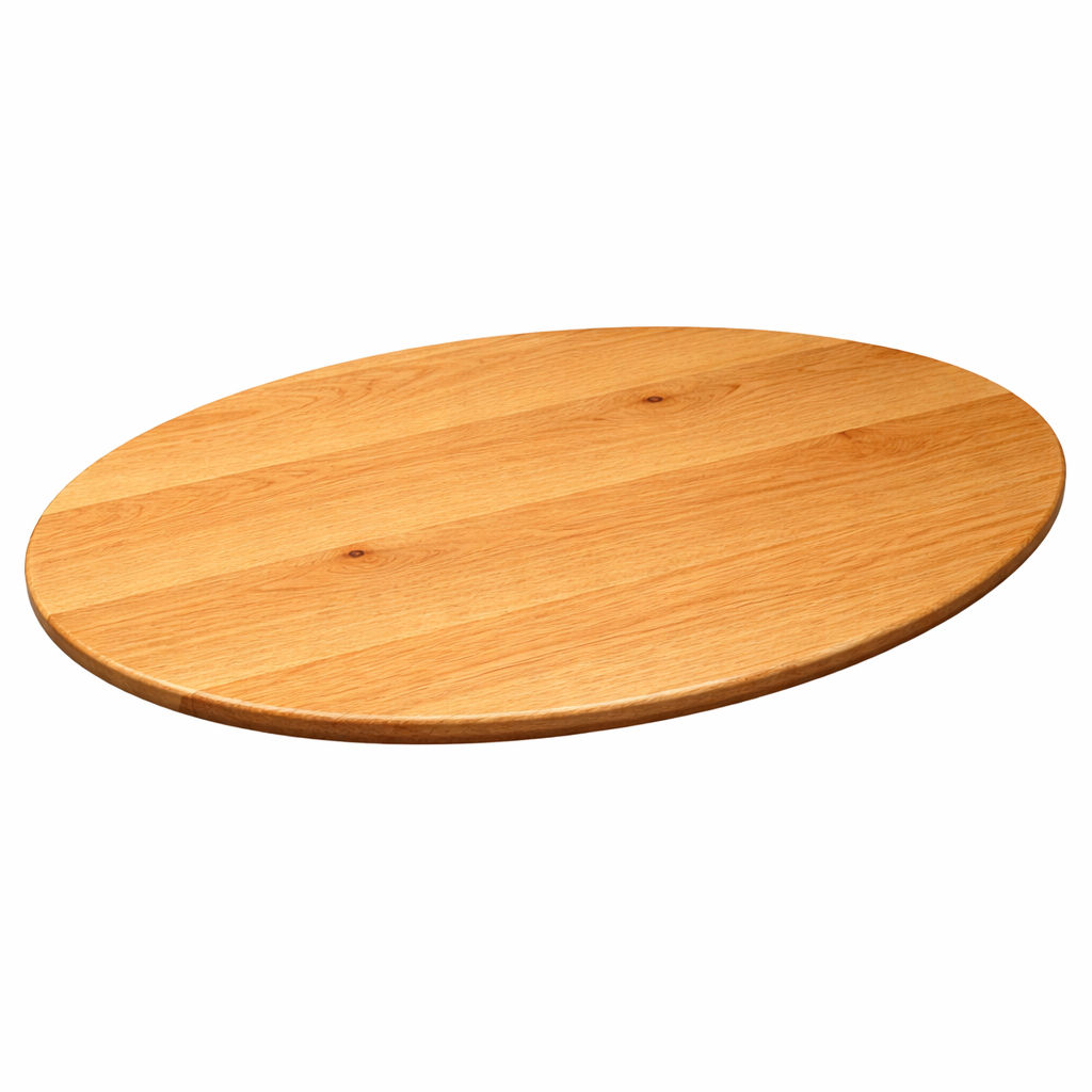 Ovular Red Oak Table Top