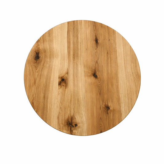 Round Hickory Table Top