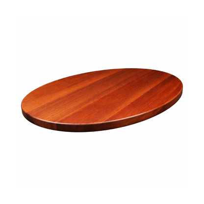 Ovular Mahogany Table Top