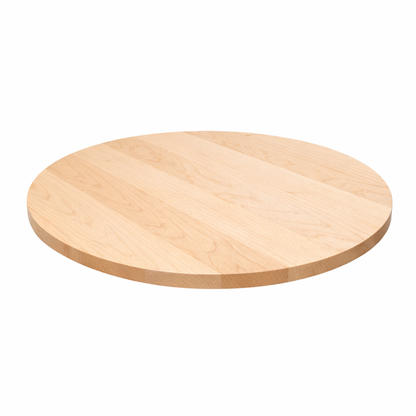 Round Maple Table Top