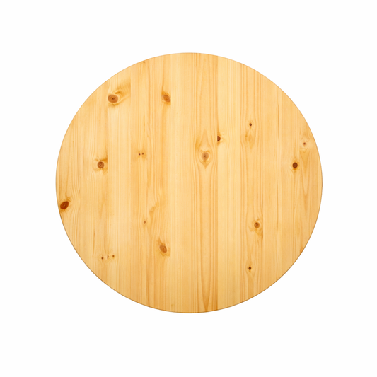 Round Pine Table Top