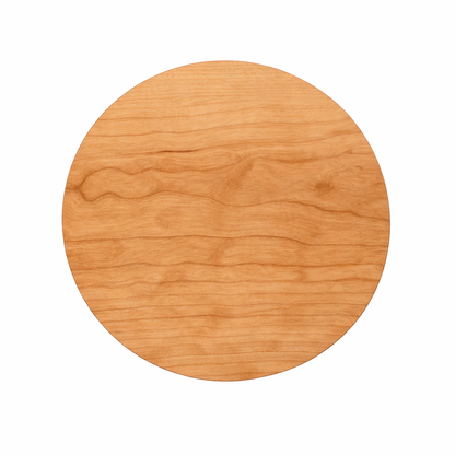 Round Cherry Table Top