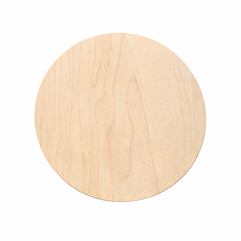 Round Maple Table Top