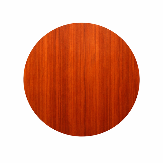Round Padauk Table Top