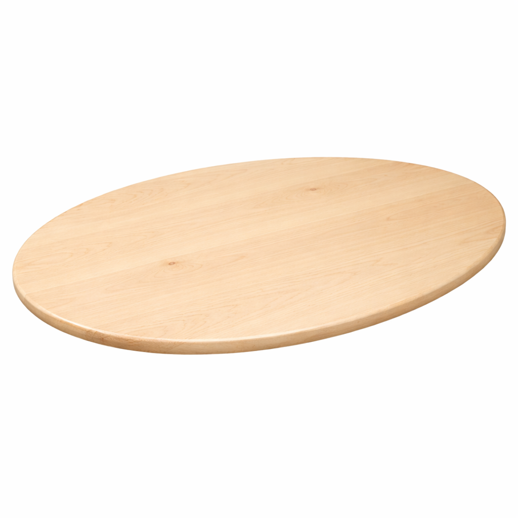 Ovular Maple Table Top