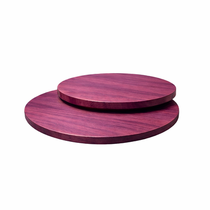 Round Purpleheart Table Top