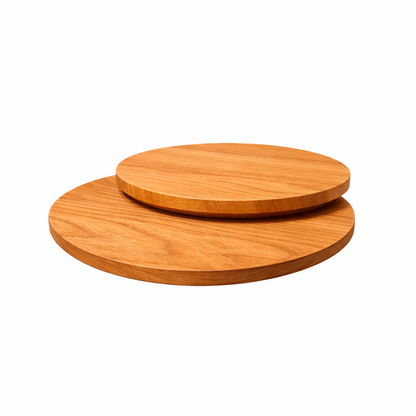Round Red Oak Table Top