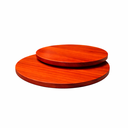 Round Padauk Table Top