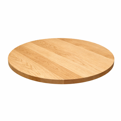 Round White Oak Table Top