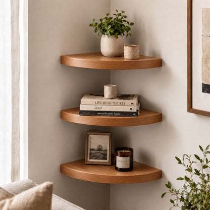 Modern Corner Shelf