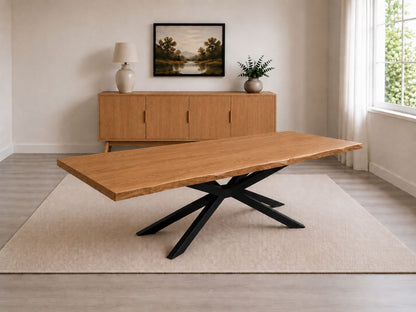 Modern Live Edge Dining Table