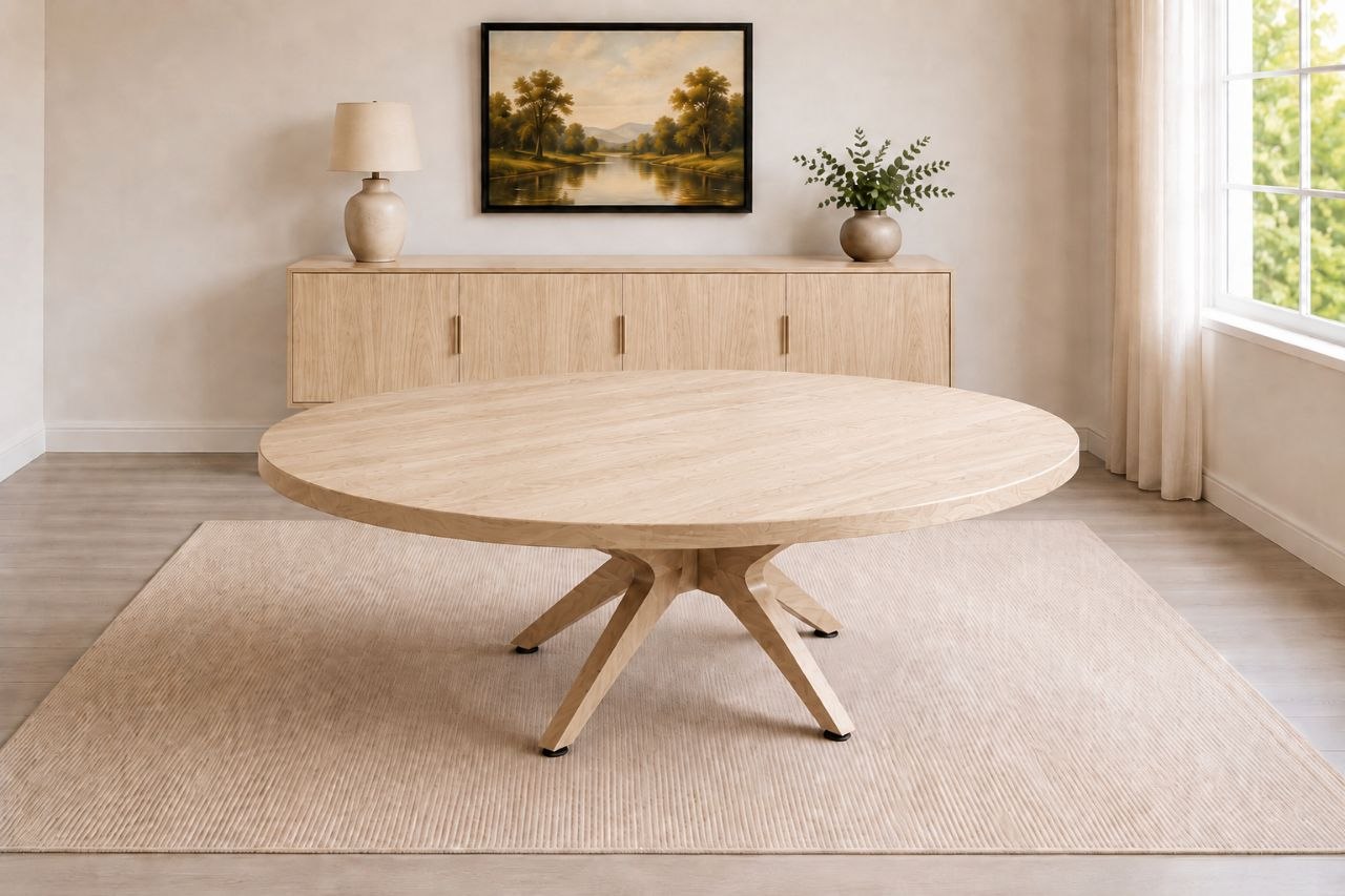 Modern Oval Dining Table