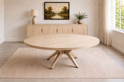 Modern Oval Dining Table