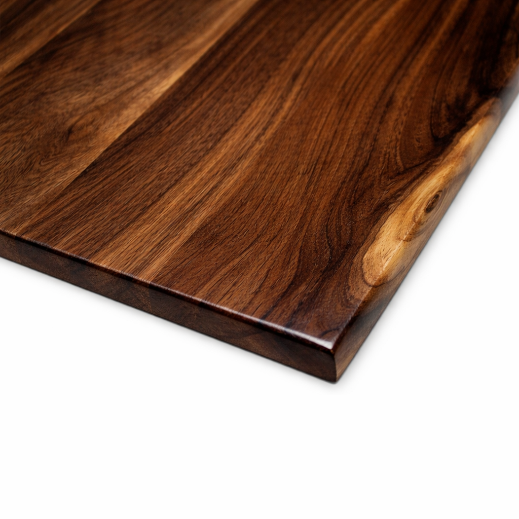 Walnut Live Edge Adjustable Height Desk