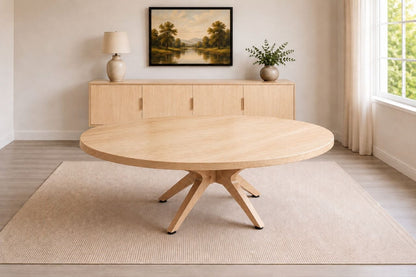 Modern Oval Dining Table