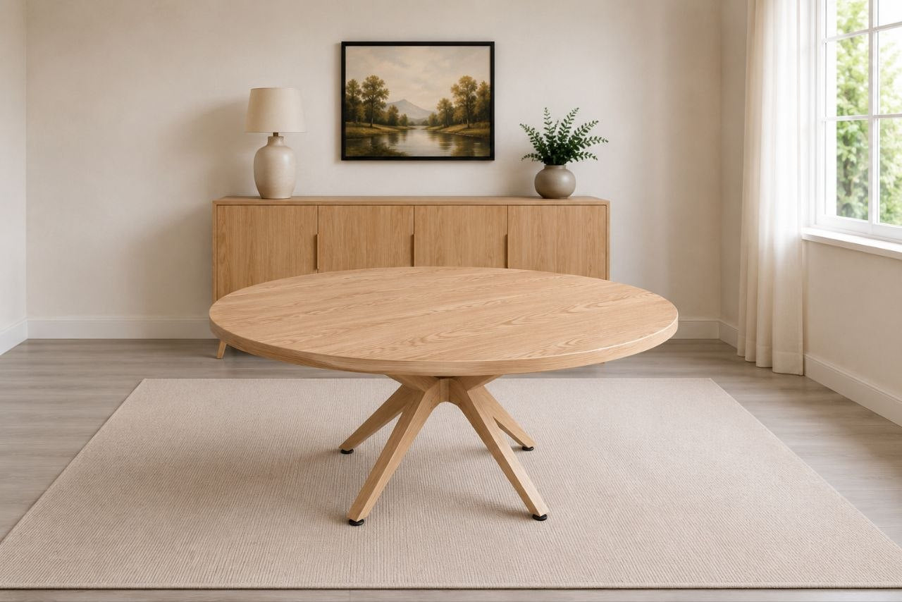 Modern Oval Dining Table