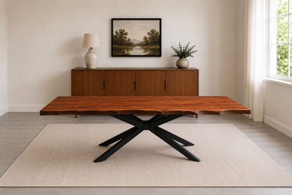 Modern Live Edge Dining Table
