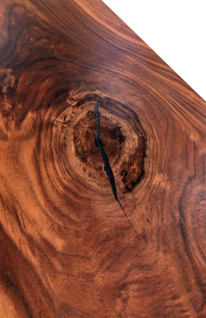 Premium figured walnut custom sized counter top