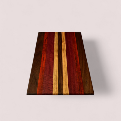 Premium exotic hardwood cutting board