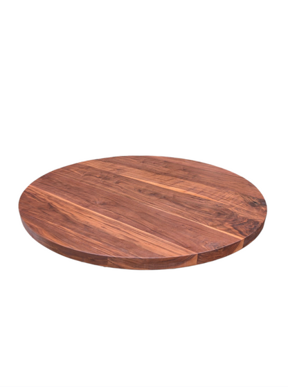 Modern walnut dining table