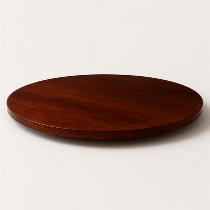 Handmade custom sized padauk round table top