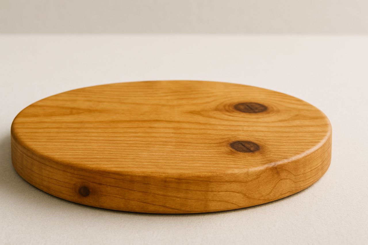 Premium handmade custom sized round pine table tops