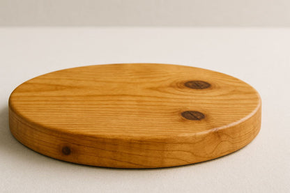 Premium handmade custom sized round pine table tops