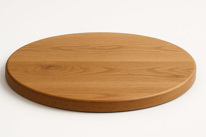 Handmade Custom Sized White Oak Round Table Top