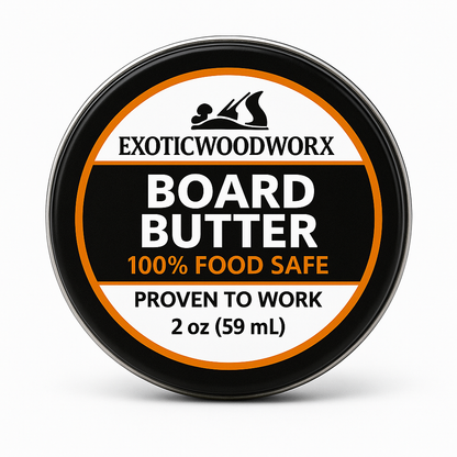 Premium cutting board butter