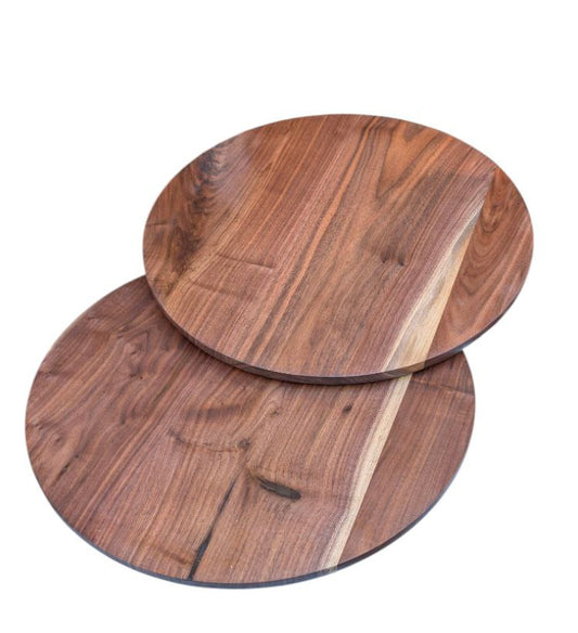 Premium handmade walnut table top 2 pack