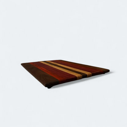 Premium exotic hardwood cutting board
