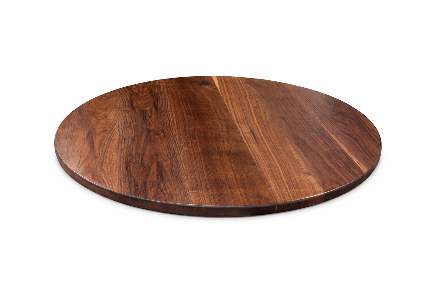 Round Walnut Table Top