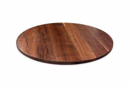 Round Walnut Table Top