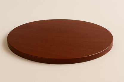 Handmade Custom Sized Mahogany Round Table top