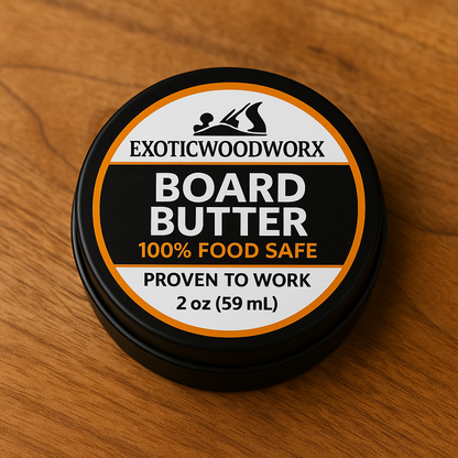 Premium cutting board butter